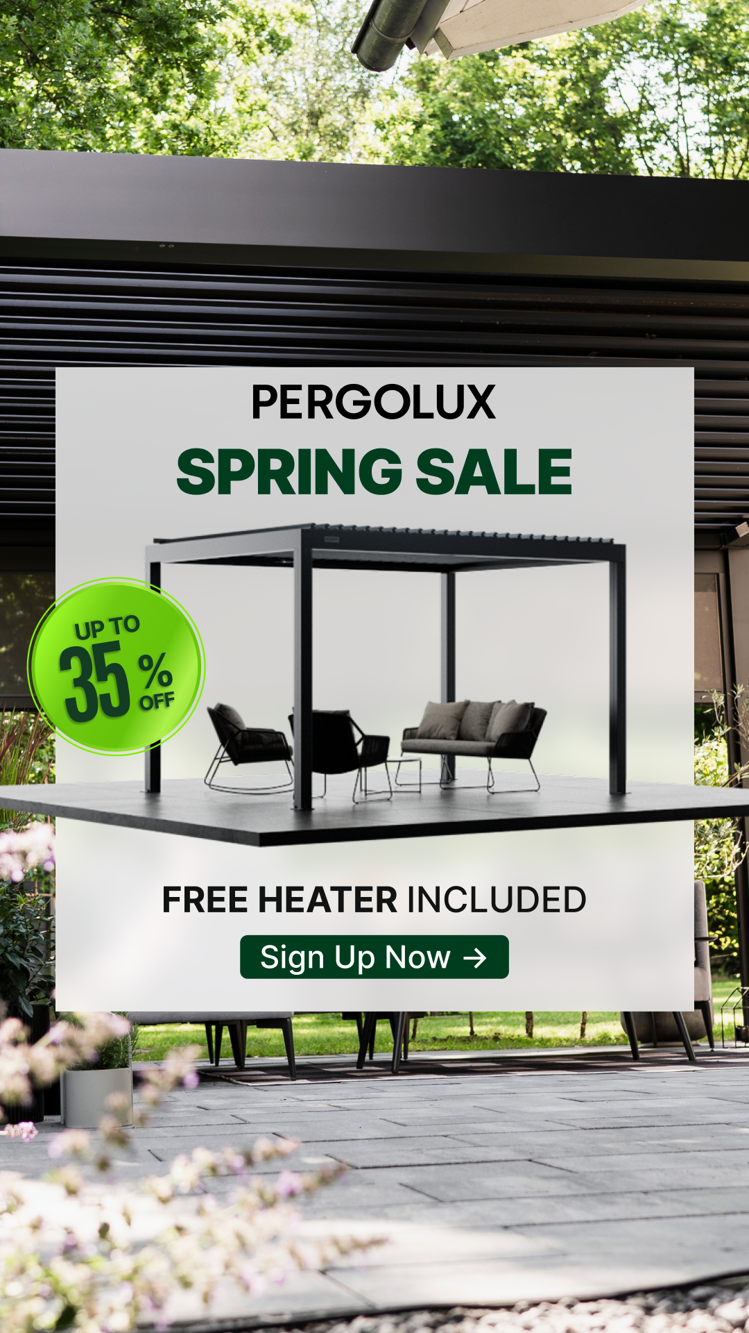 pergolux.au Facebook ad