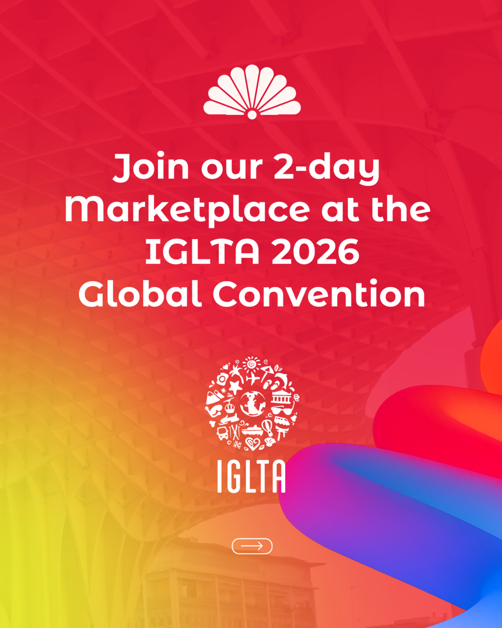IGLTA Business Facebook ad
