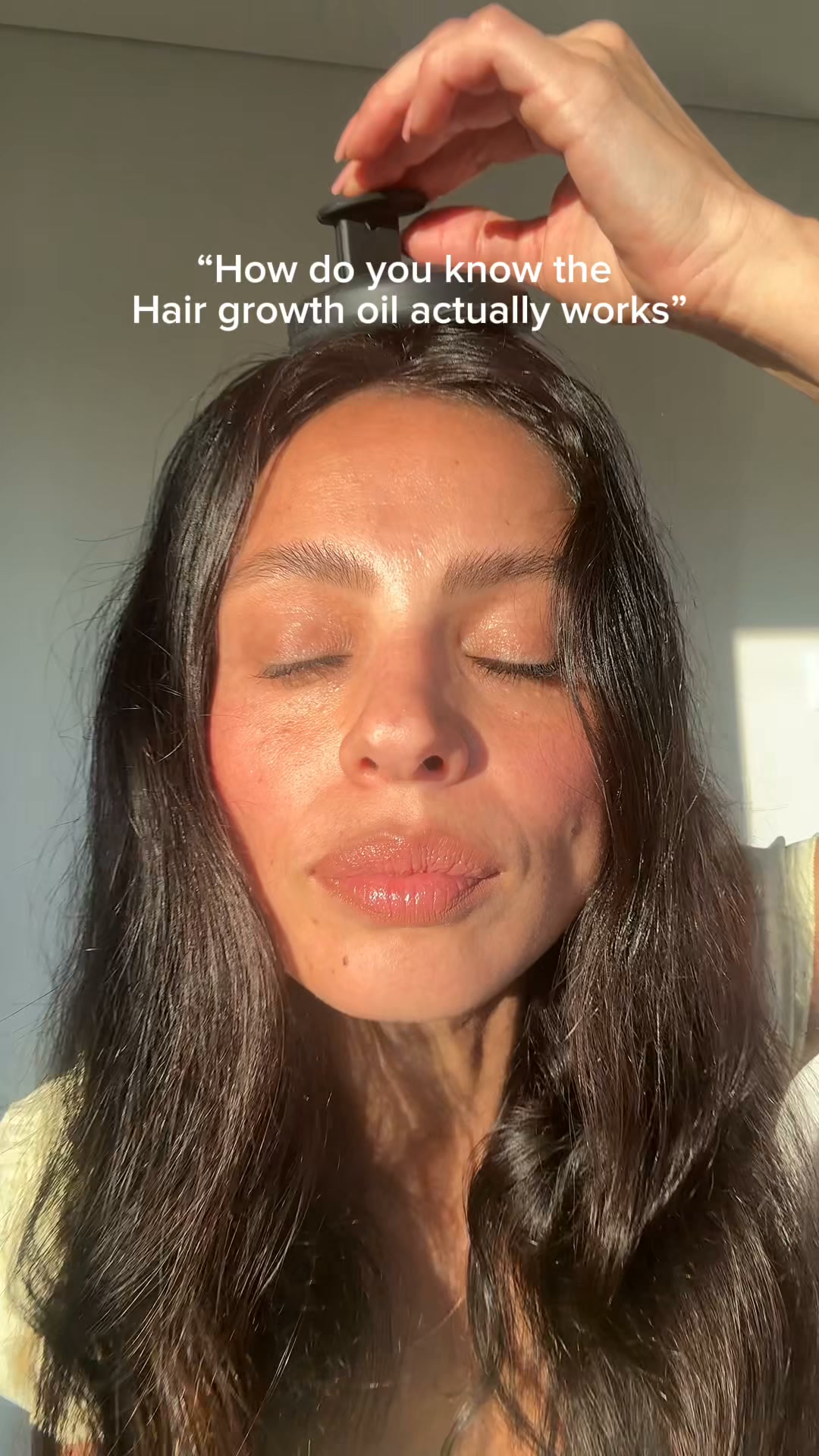 HINU Facebook ad: Light, never greasy