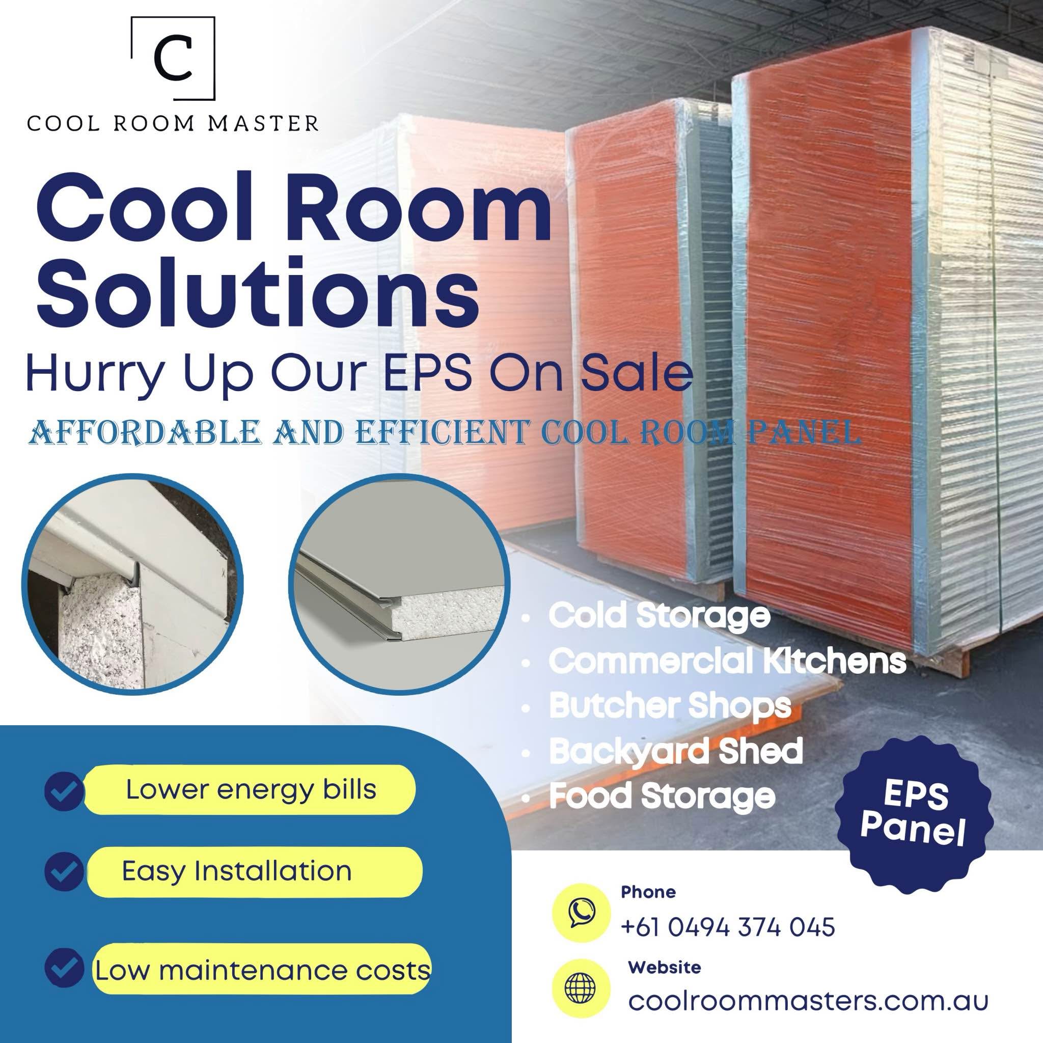 Daniel Bian Facebook ad: EPS cool room panel insulation wall panels Adelaide SA…