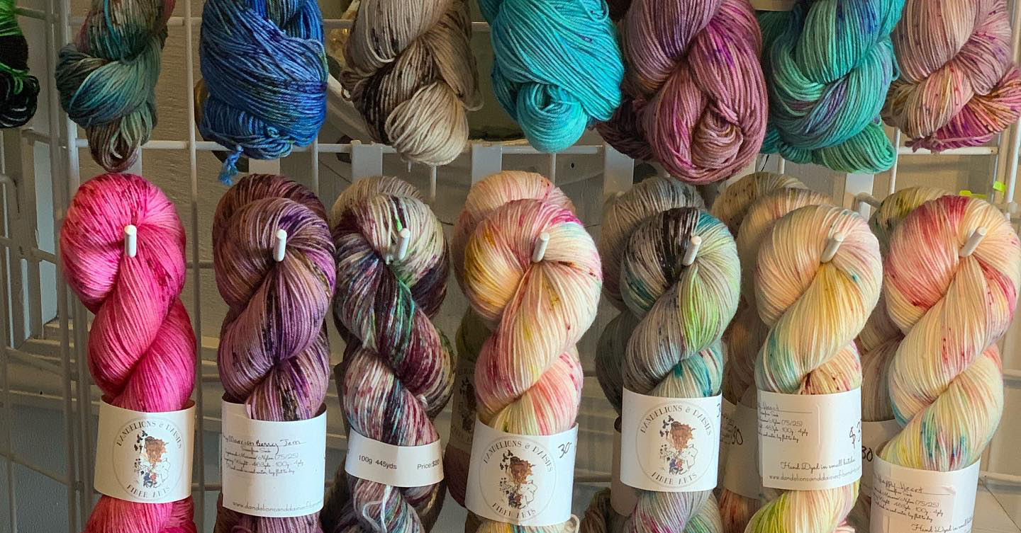 Purly Shell Fiber Arts LLC Facebook ad