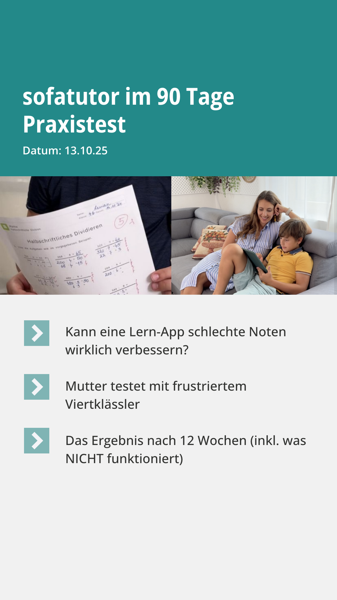 Mami Ratgeber Facebook ad