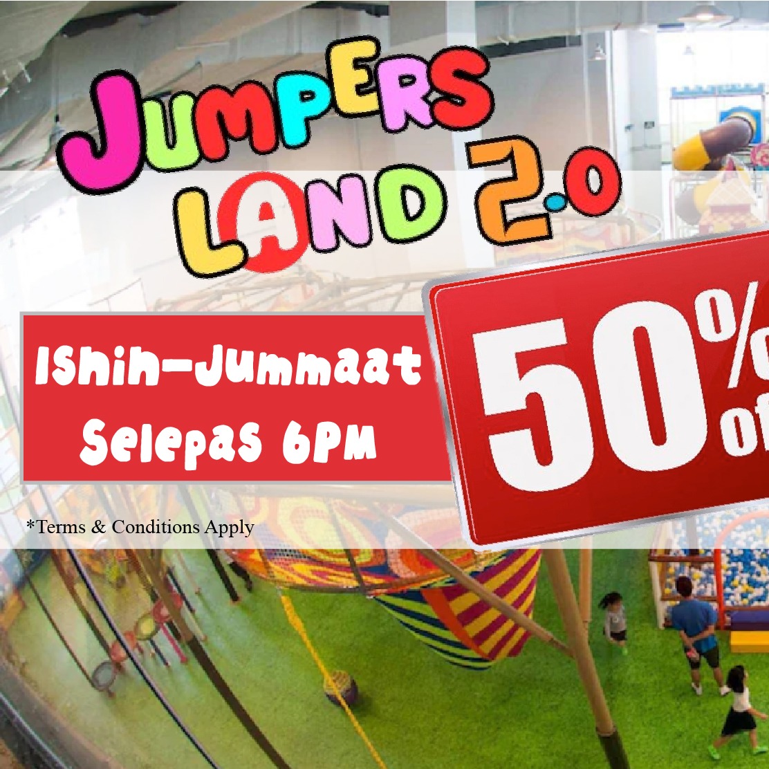 Jumpers Land 2.0 Facebook ad: Jumpers Land 2.0