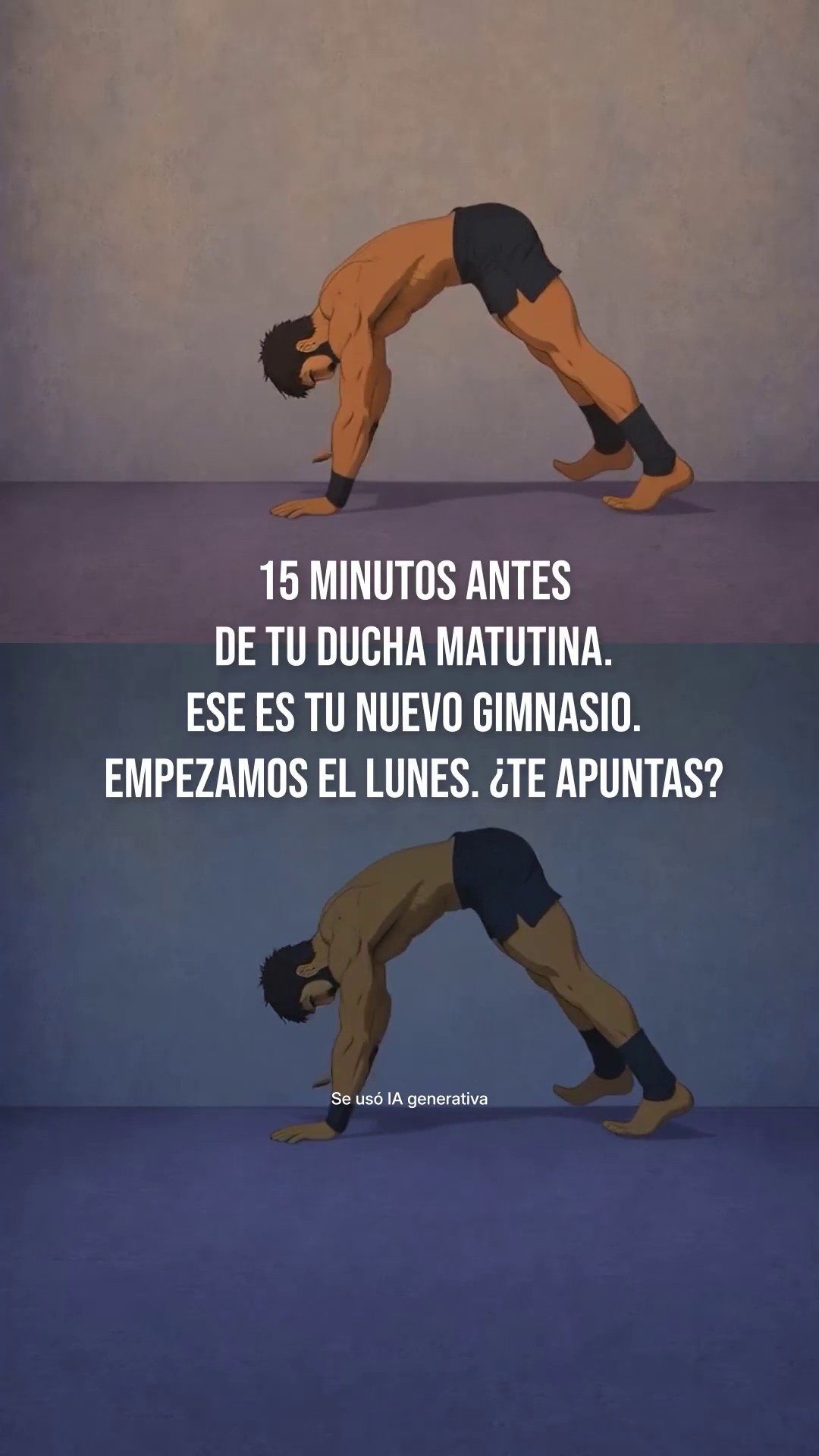 BetterMe Men Facebook ad: ¡Comienza la transformación ahora!