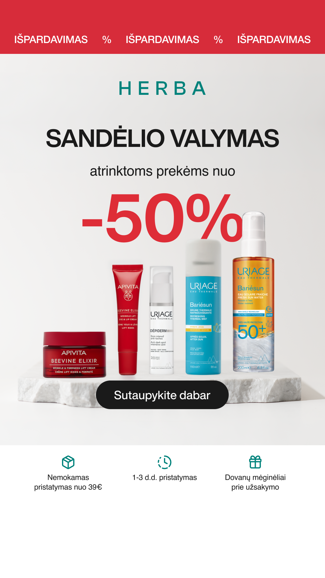 Herba.lt Facebook ad