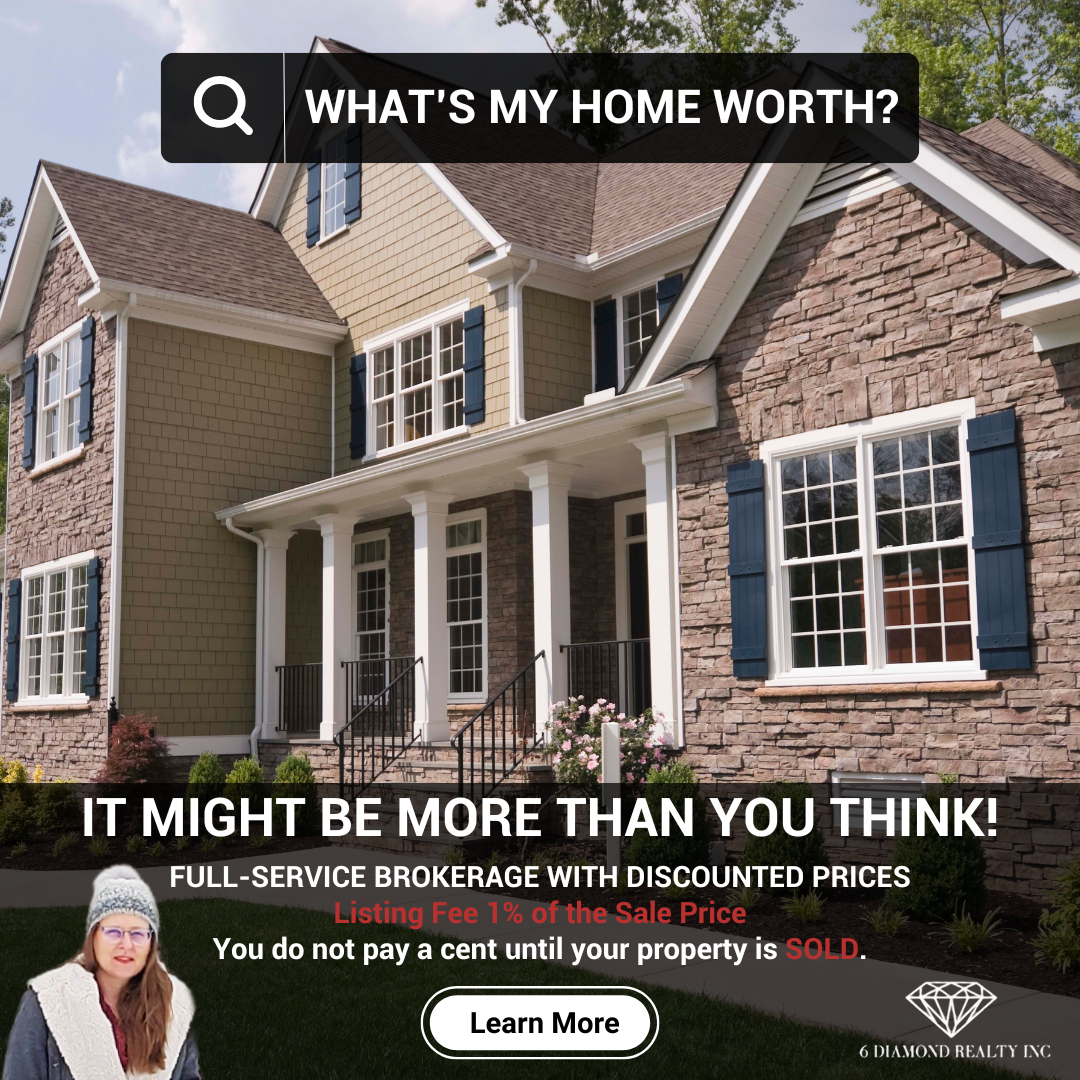 6 Diamond Realty Inc Facebook ad: FREE Home Evaluation!