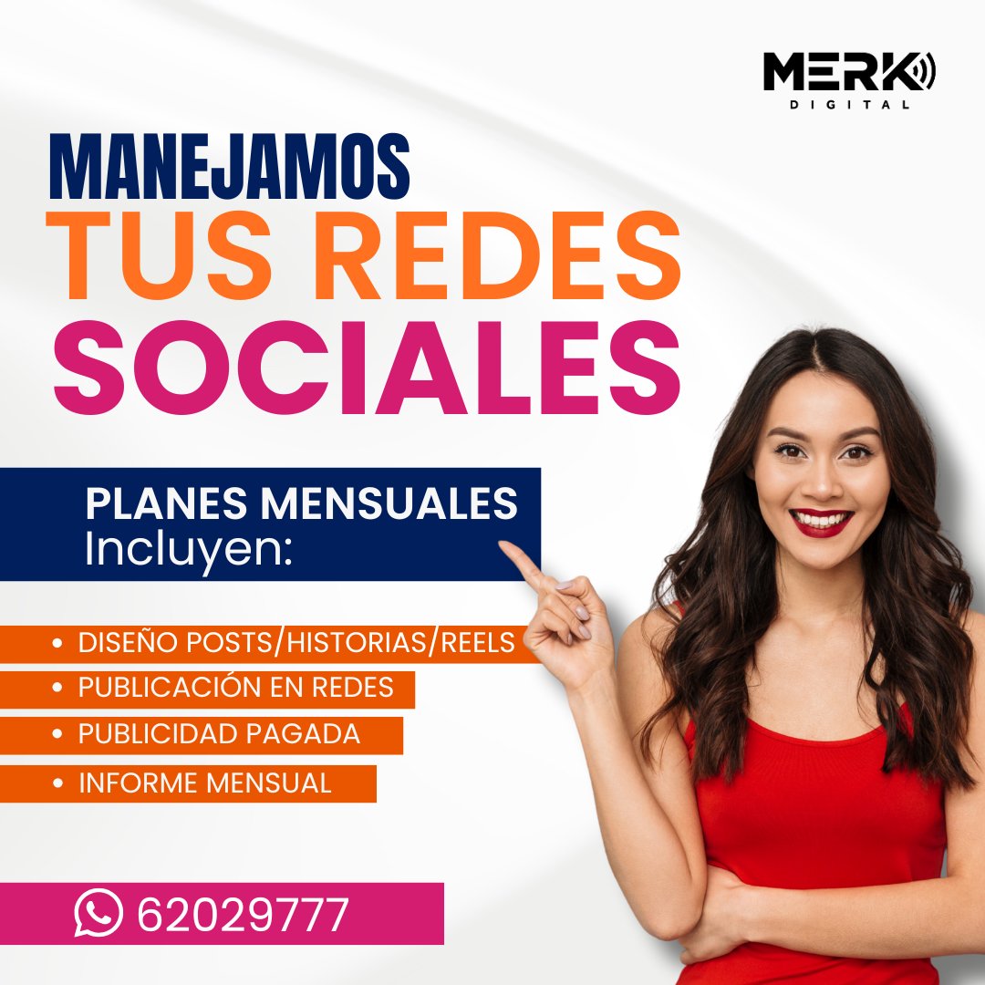 Merk Digital Agency Facebook ad: ¿Tu negocio necesita presencia profesional en redes?