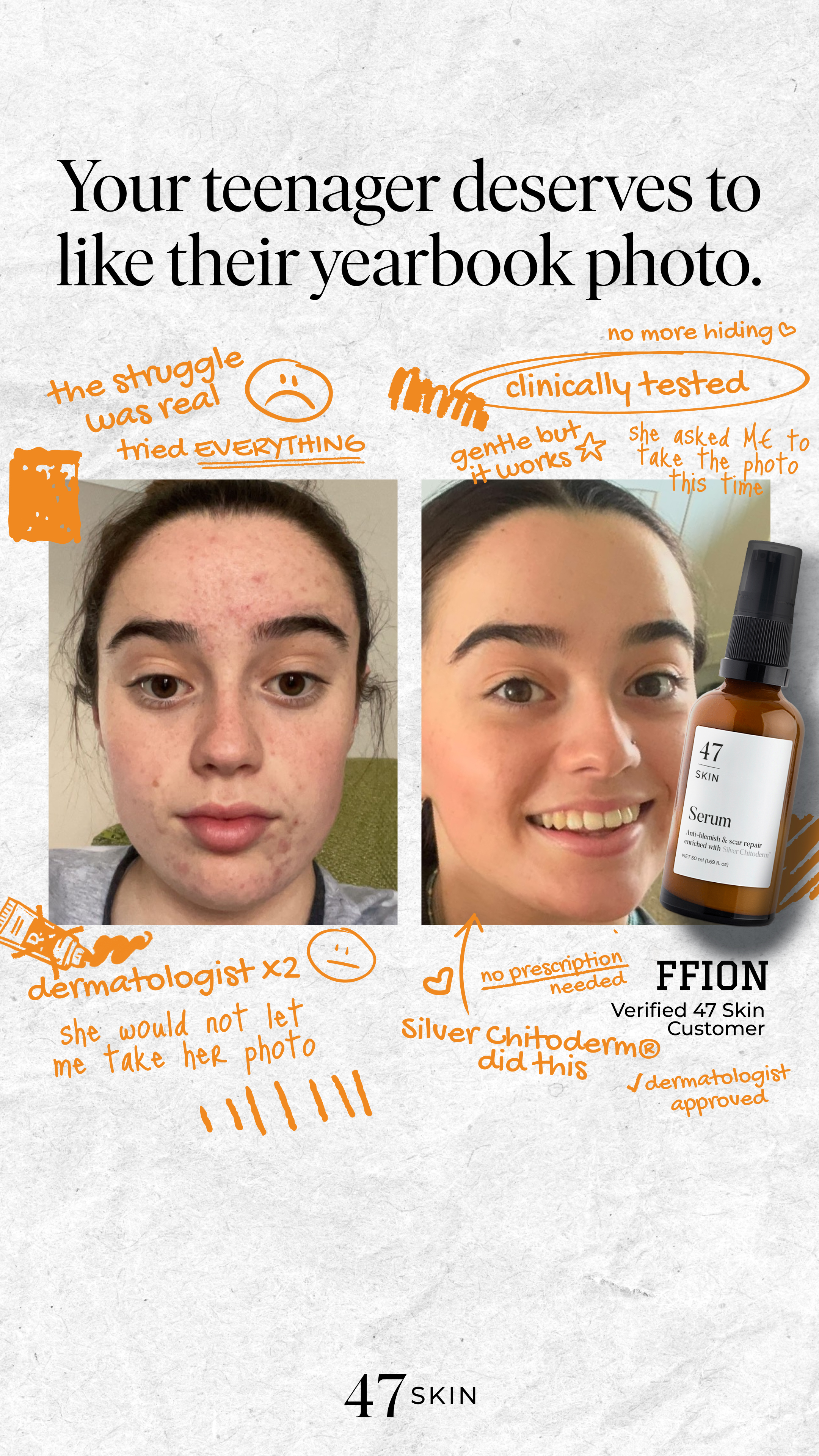 47Skin Facebook ad