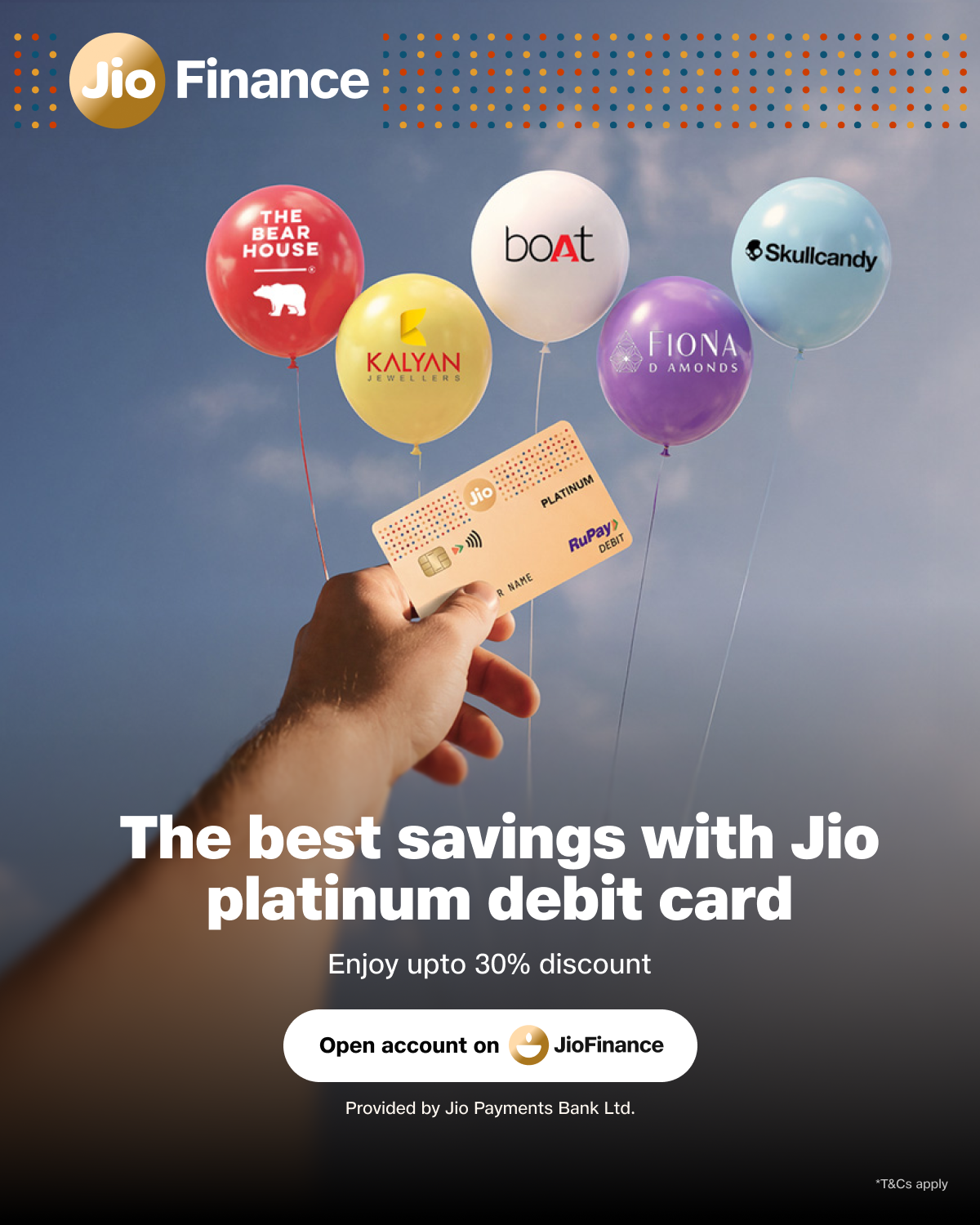 JioFinance Facebook ad
