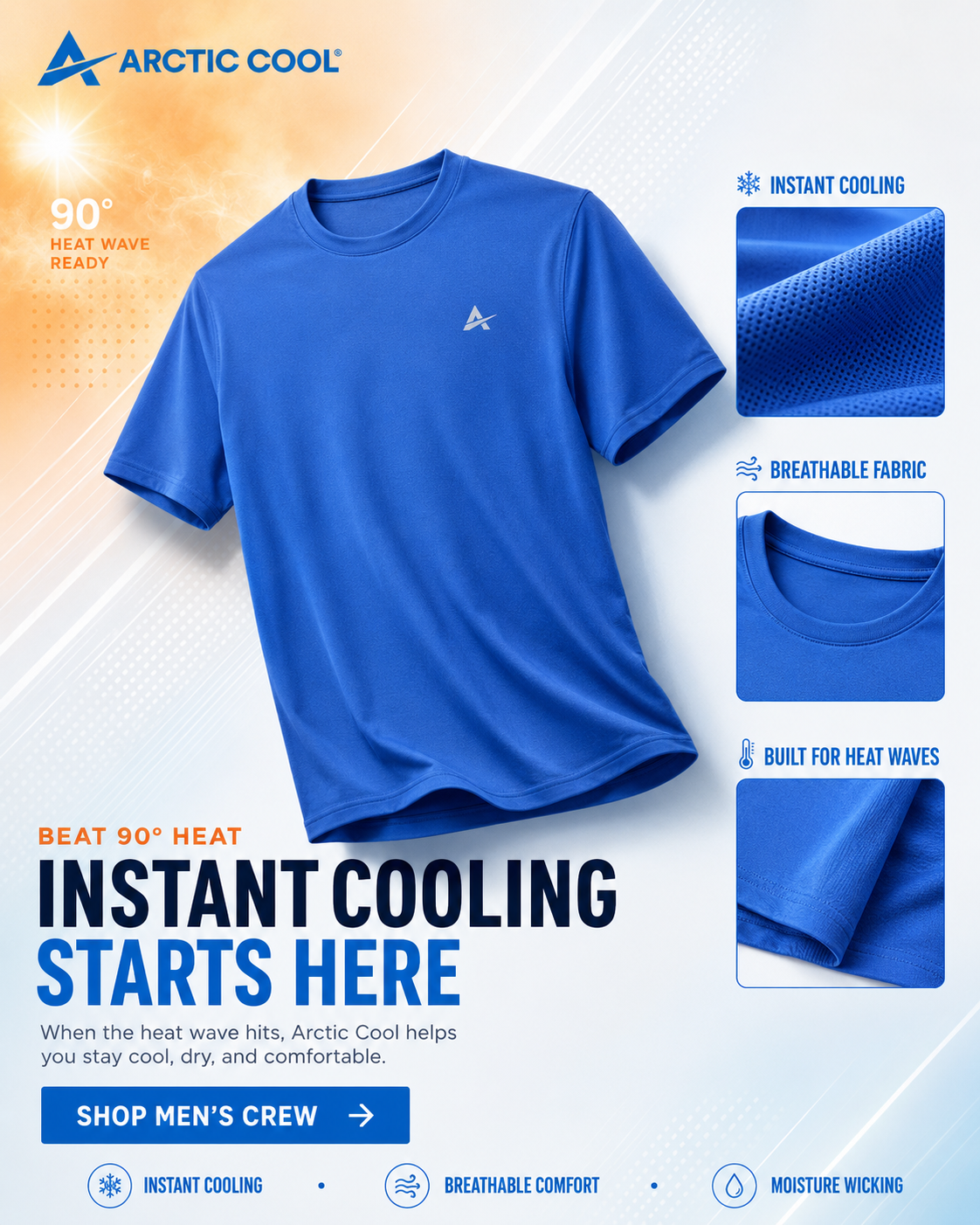 Arctic Cool Facebook ad