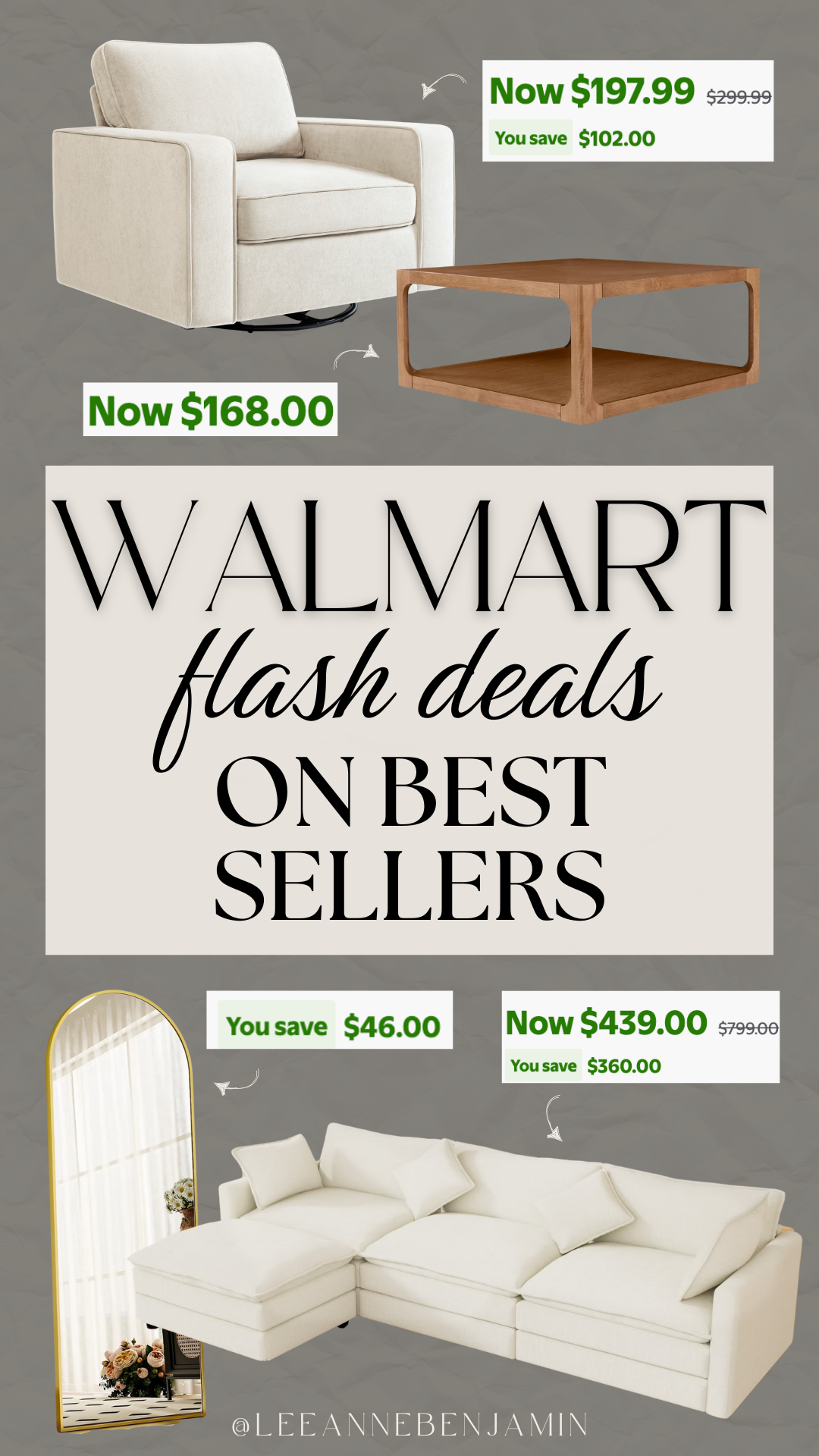 Lee Anne Benjamin Facebook ad