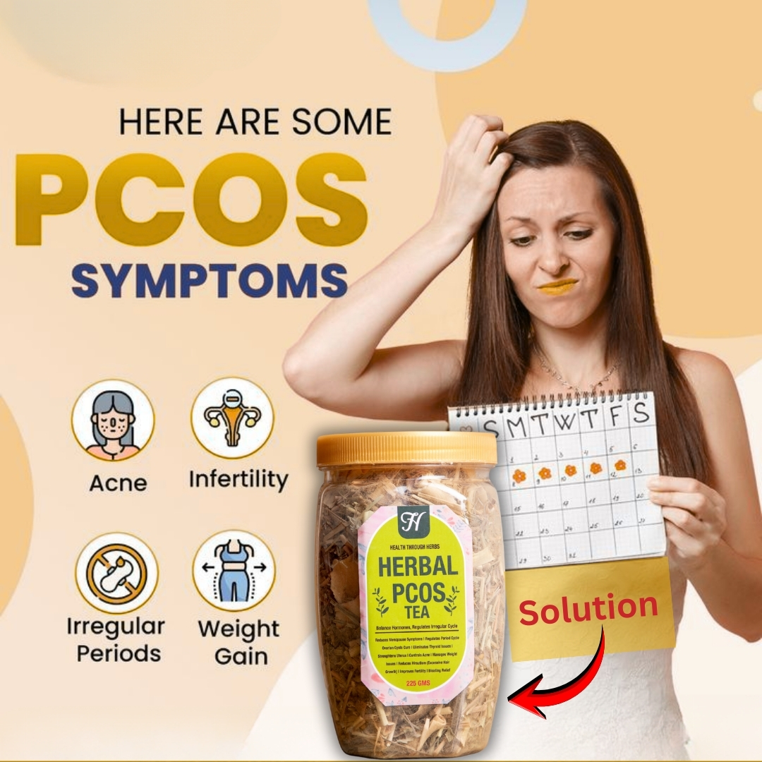 Healththroughherbs Facebook ad: PCOS Ke Liye Herbal Chai