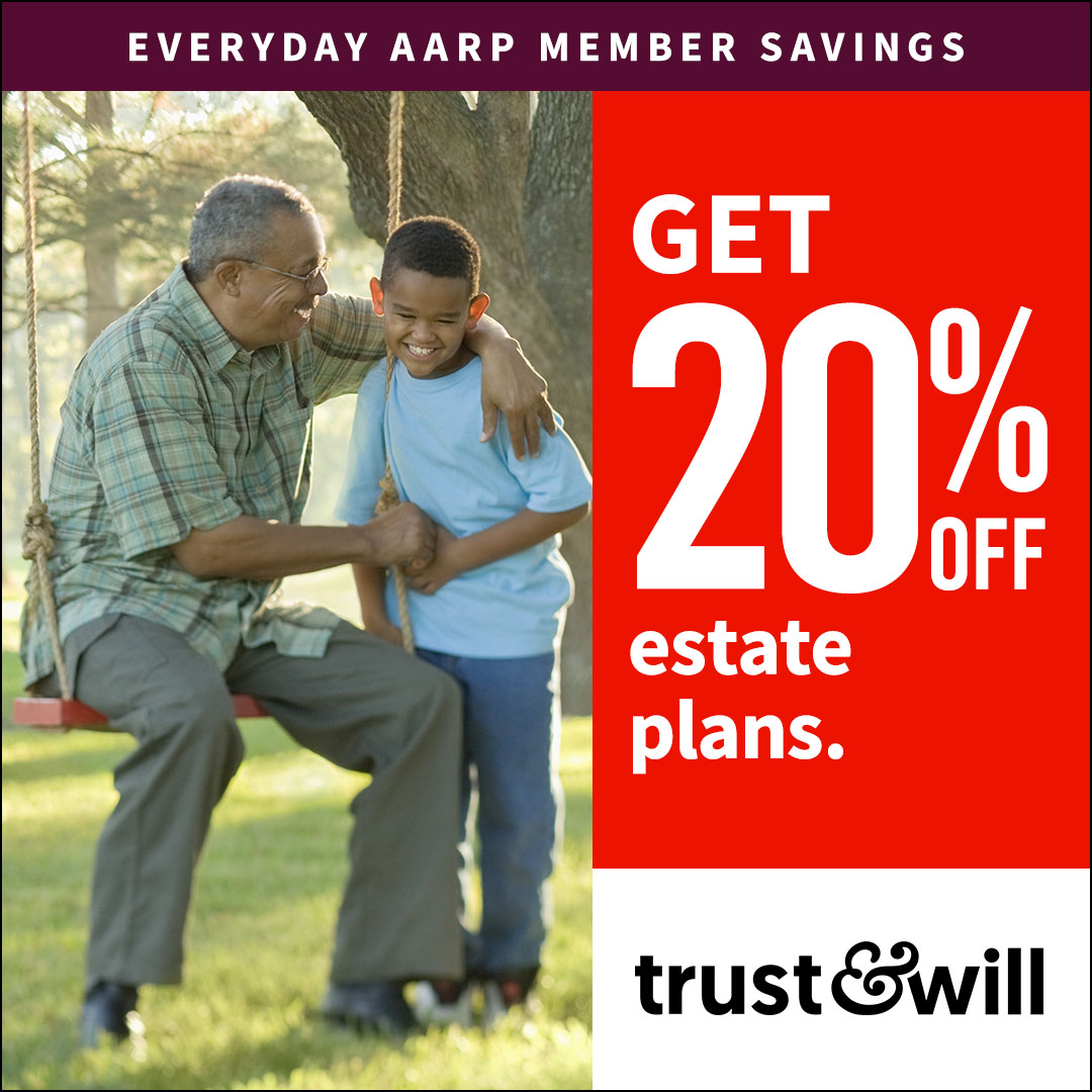 AARP Member Benefits Facebook ad