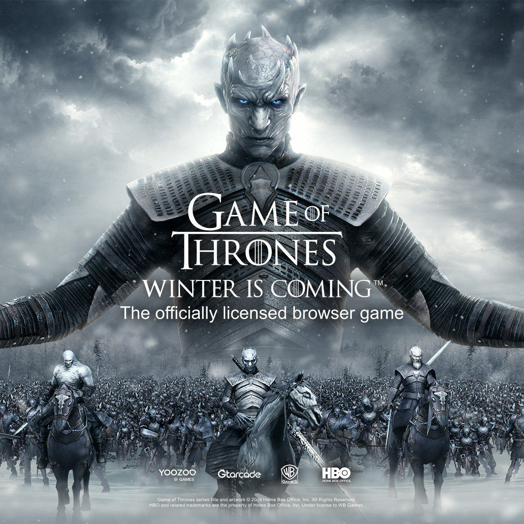 Game of Thrones Winter is Coming Facebook ad