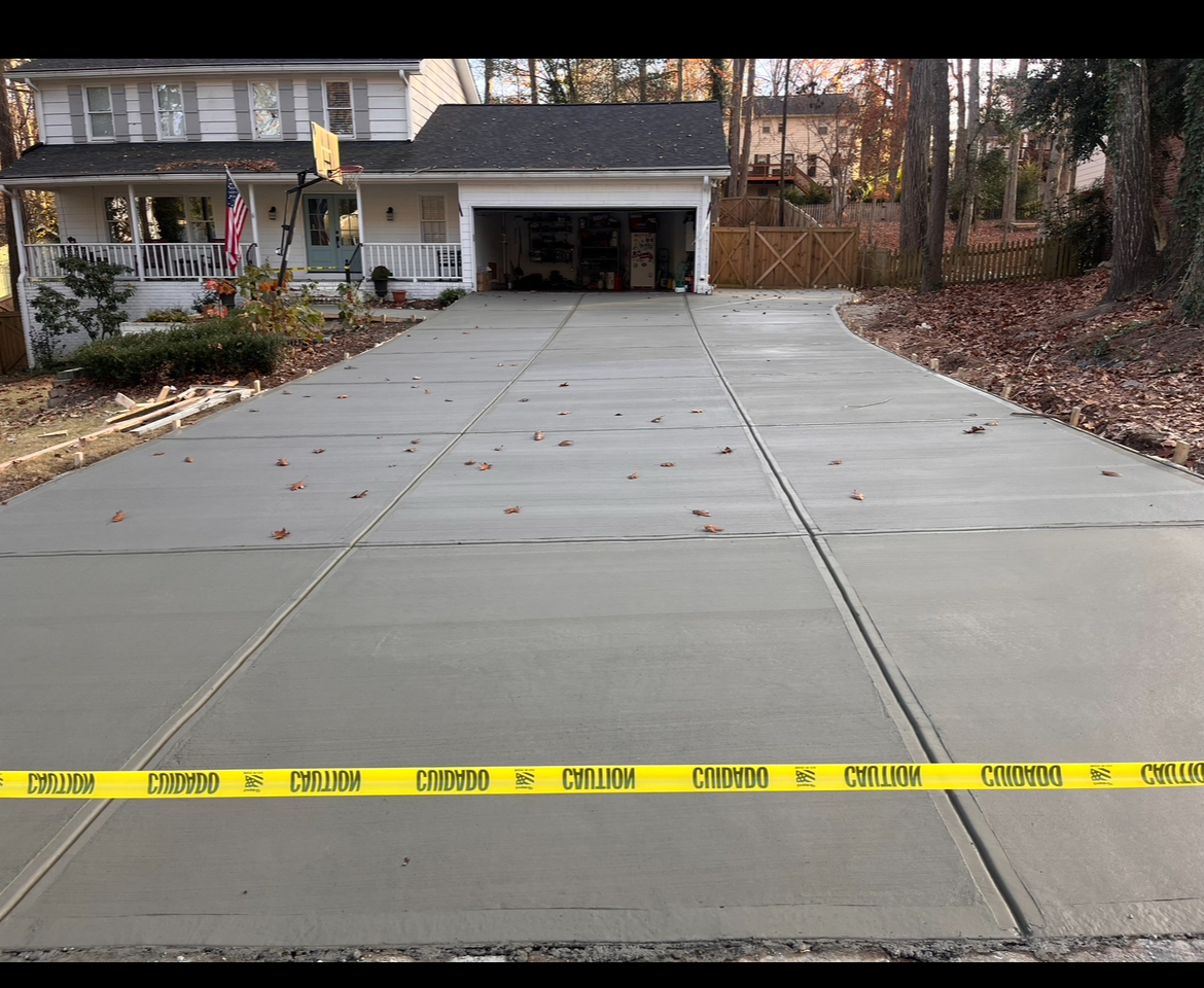 JPM Construction Services Facebook ad: Concrete Driveway Experts in Metro Atlanta
