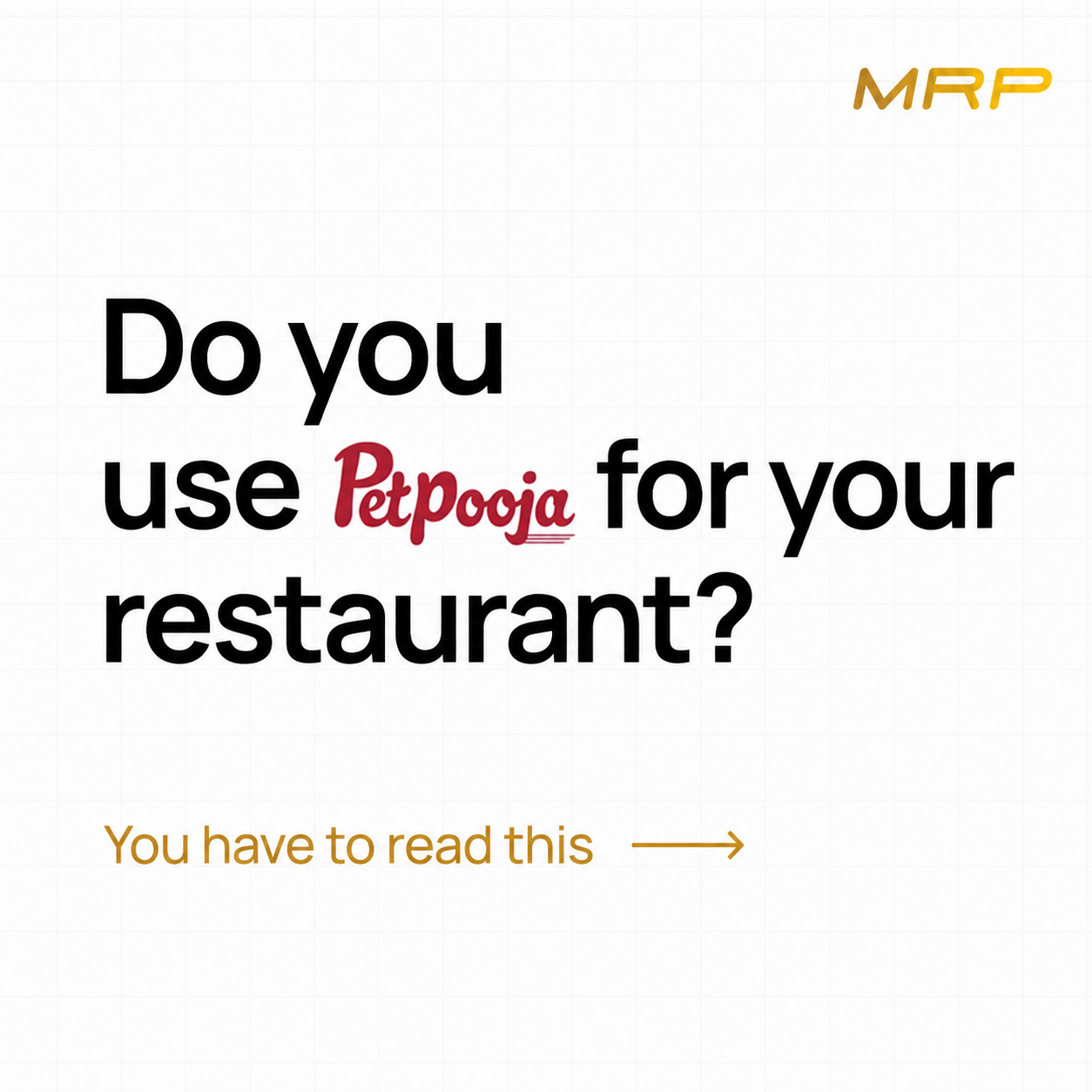 MRP Shop Facebook ad: Restaurant Owners, Cafés, Pubs & Multi-Outlet Food Chains