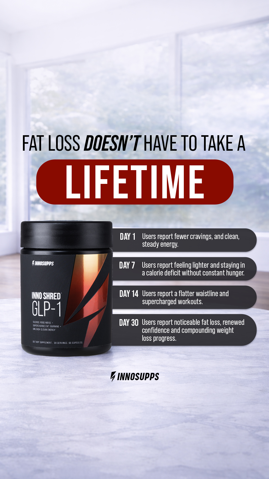 Inno Supps Inno Shred Facebook ad