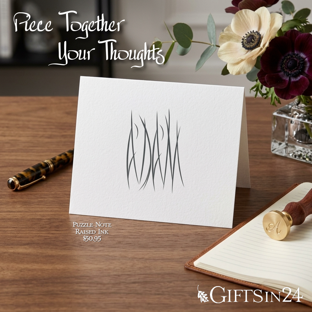 Gifts in 24 - Personalized Stationery and Custom Printed Gifts Facebook ad: 15% OFF Puzzle Note - Limited Time Only