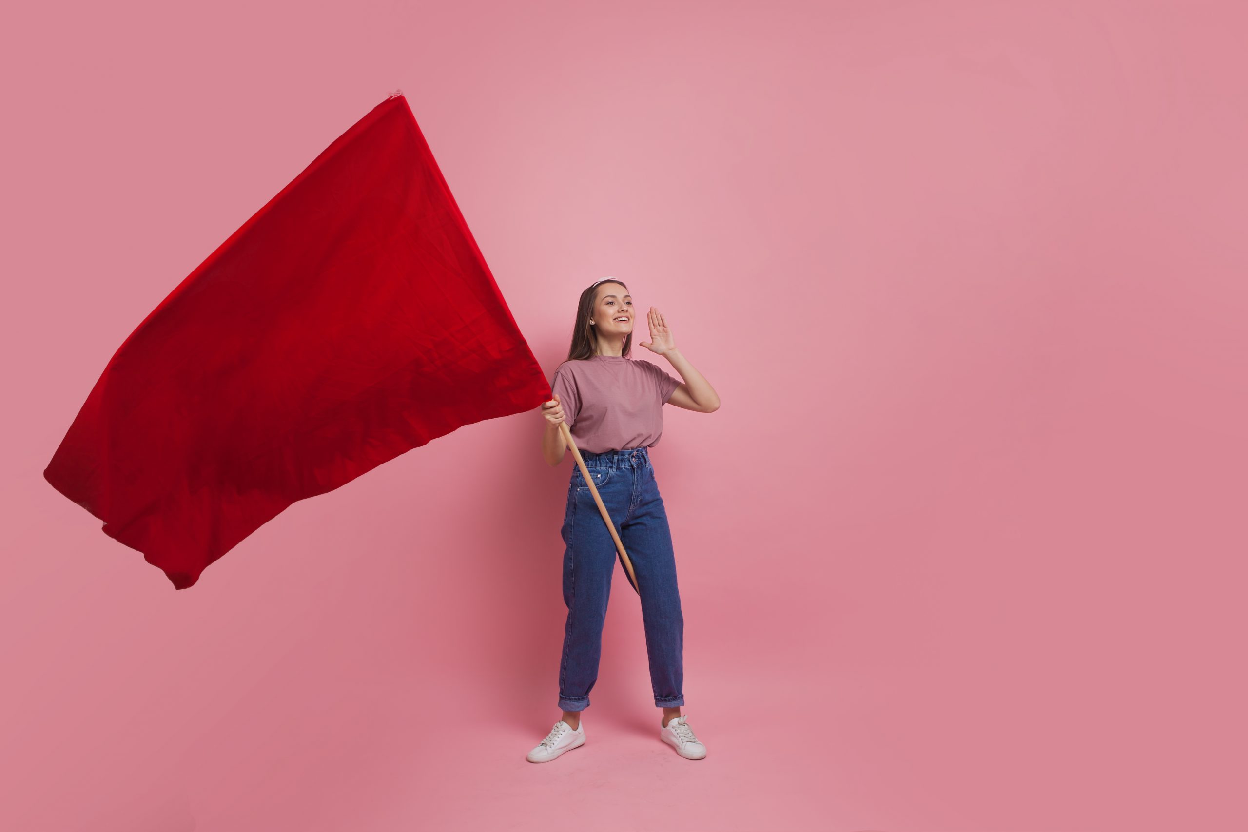 Helen Pidgeon Solicitors Facebook ad: 8 Red Flags for EARLY STAGES of a relationship or separation