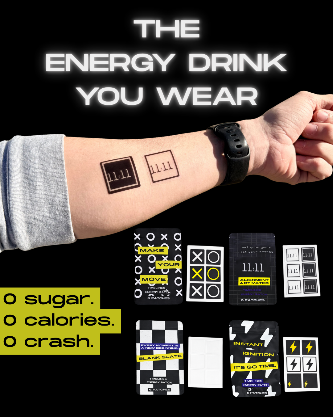 Energy Patch Co. Facebook ad: #1 Energy Supplement