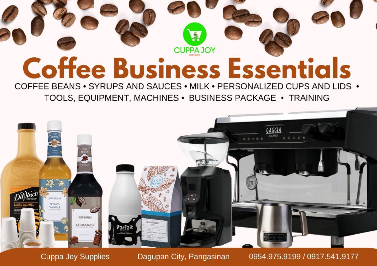Cuppa Joy Supplies - Milk Tea, Coffee, Ice Cream & More Facebook ad from Apr 30, 2025
