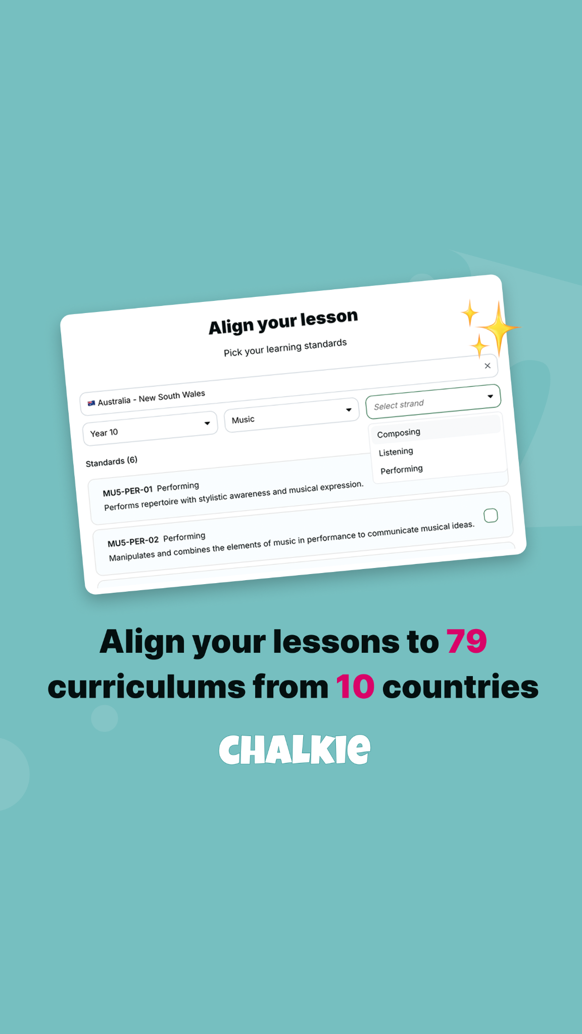 Chalkie AI Facebook ad
