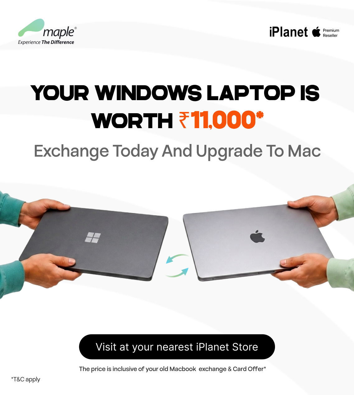 Maple India Facebook ad