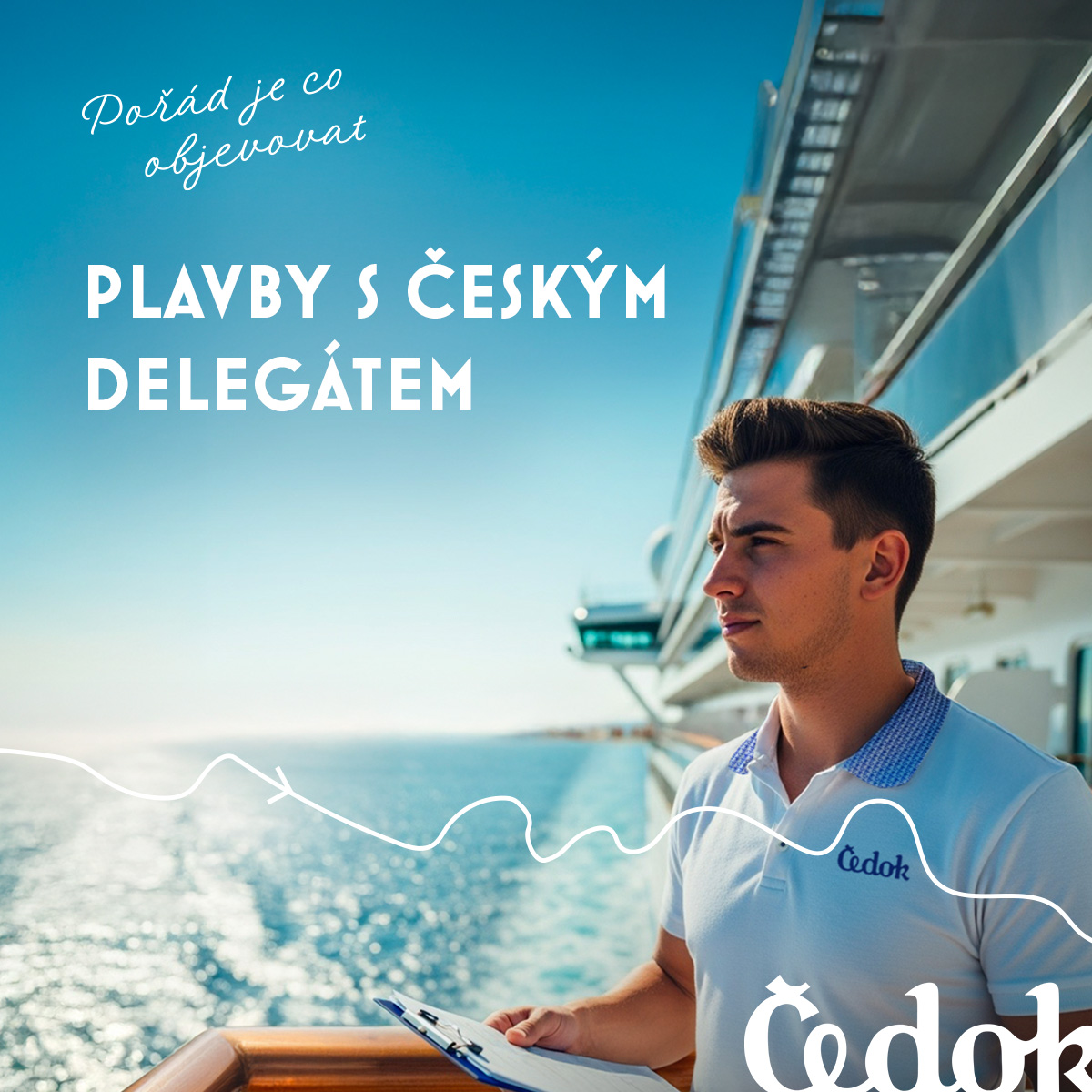 Čedok Facebook ad