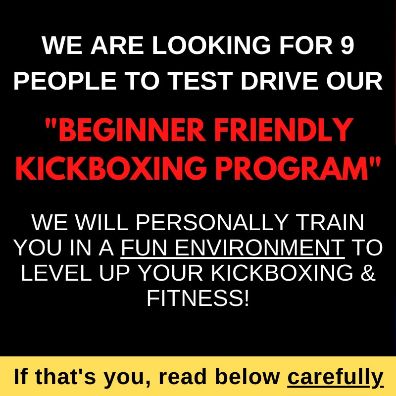 FightCraft Merced Facebook ad: Claim Your Kickboxing FREE Pass!
