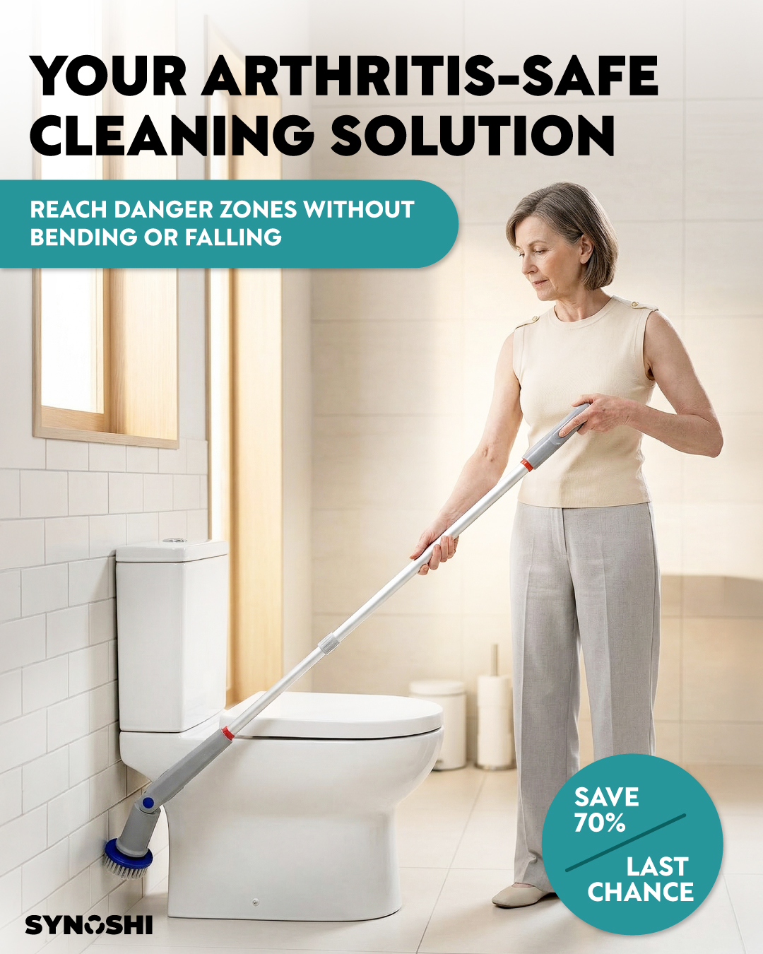 Synoshi Facebook ad: Professional Tool For Easy Cleaning