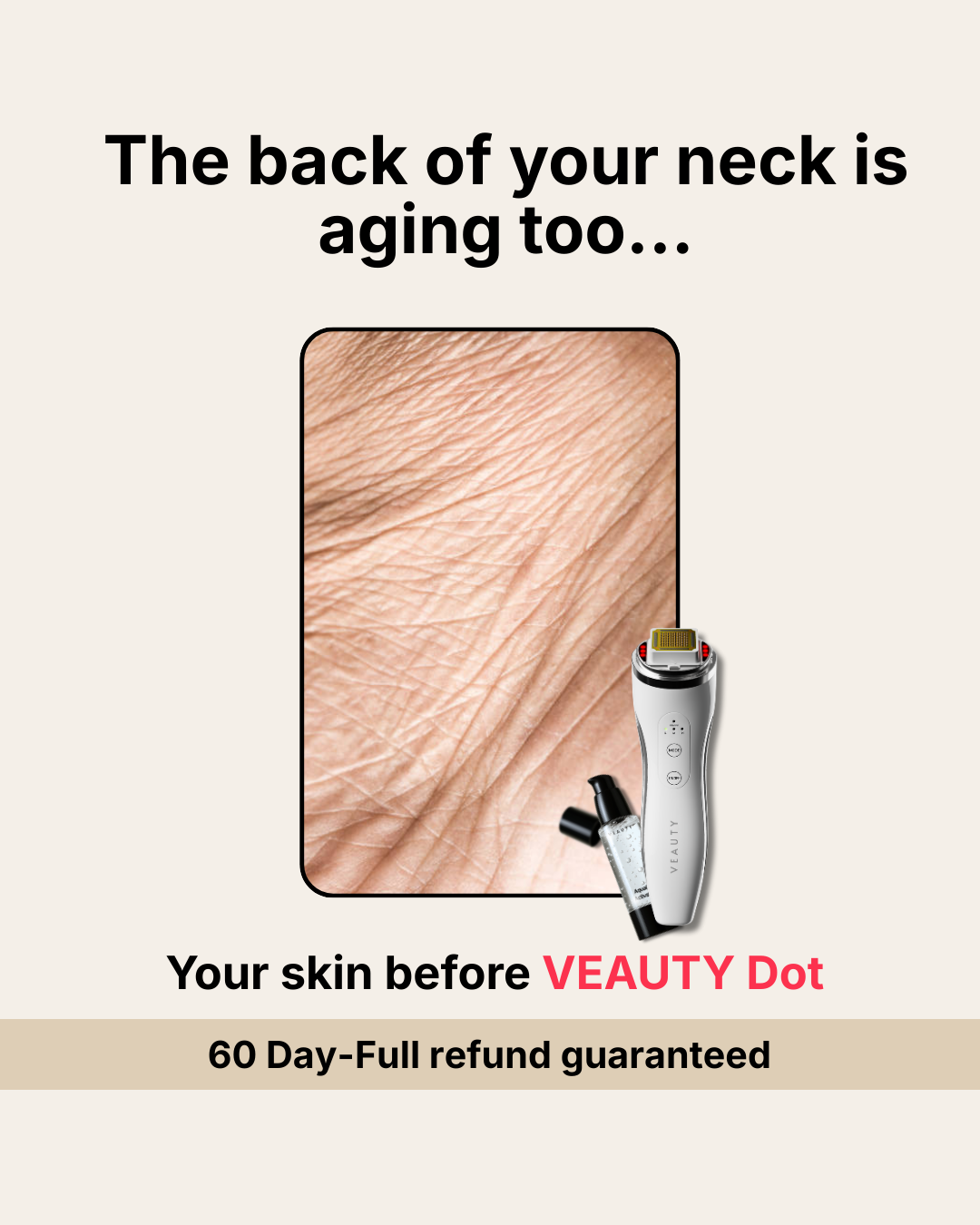 Veauty Facebook ad