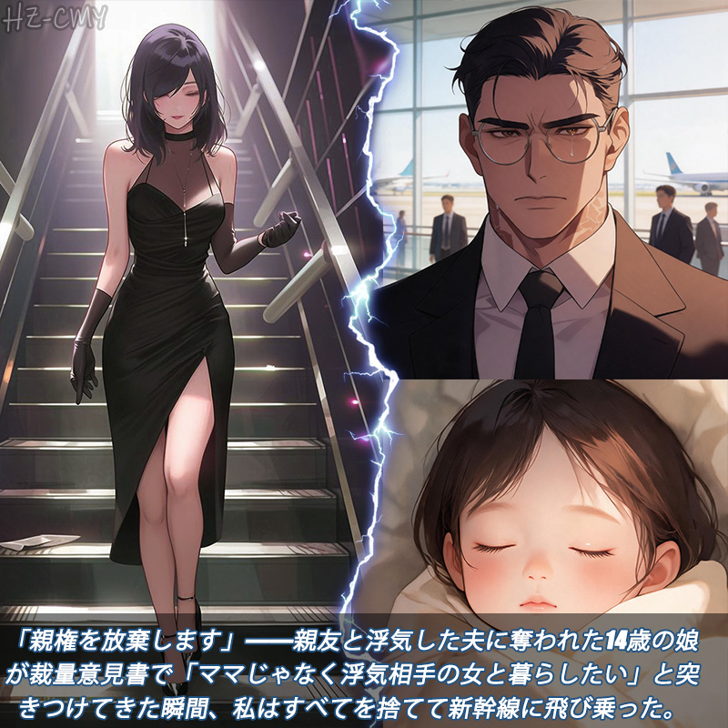 Adina Keever Facebook ad: 娘の親権を放棄したら、私を裏切った元夫と親友がなぜか焦り始めました