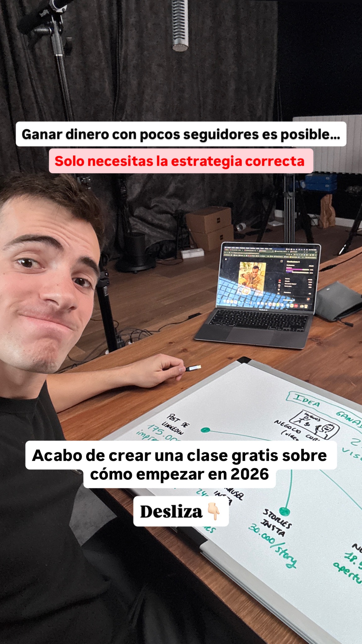 Sergio Beguería Facebook ad: Hay profesionales muy buenos que siguen invisibles.