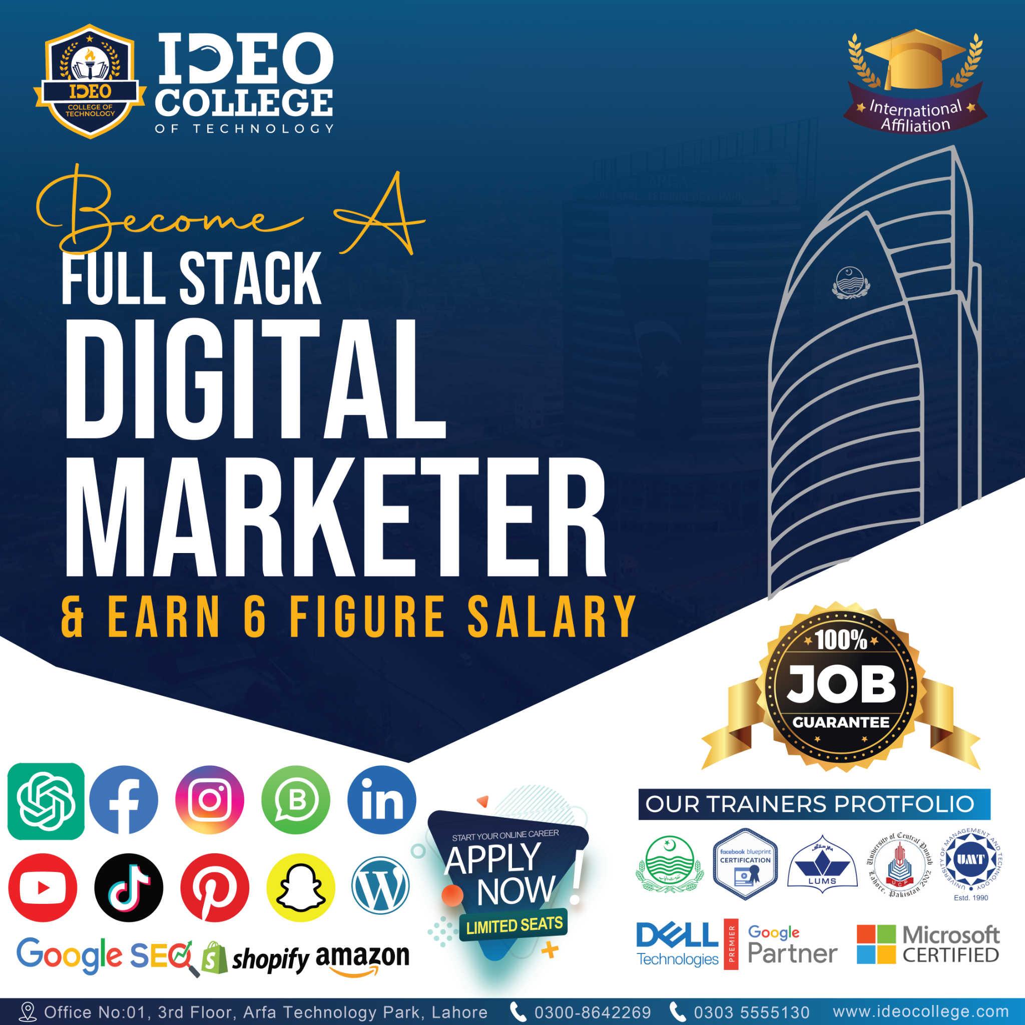 IDEO College of Technology Facebook ad