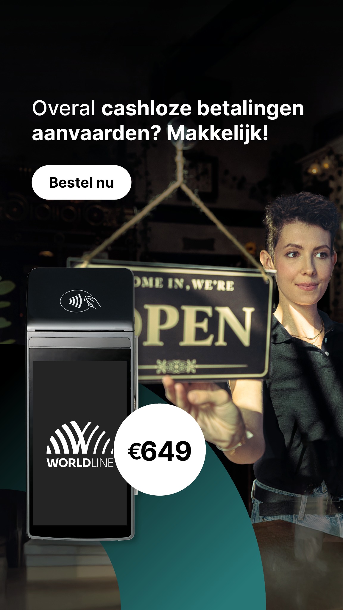 Worldline België Business Facebook ad