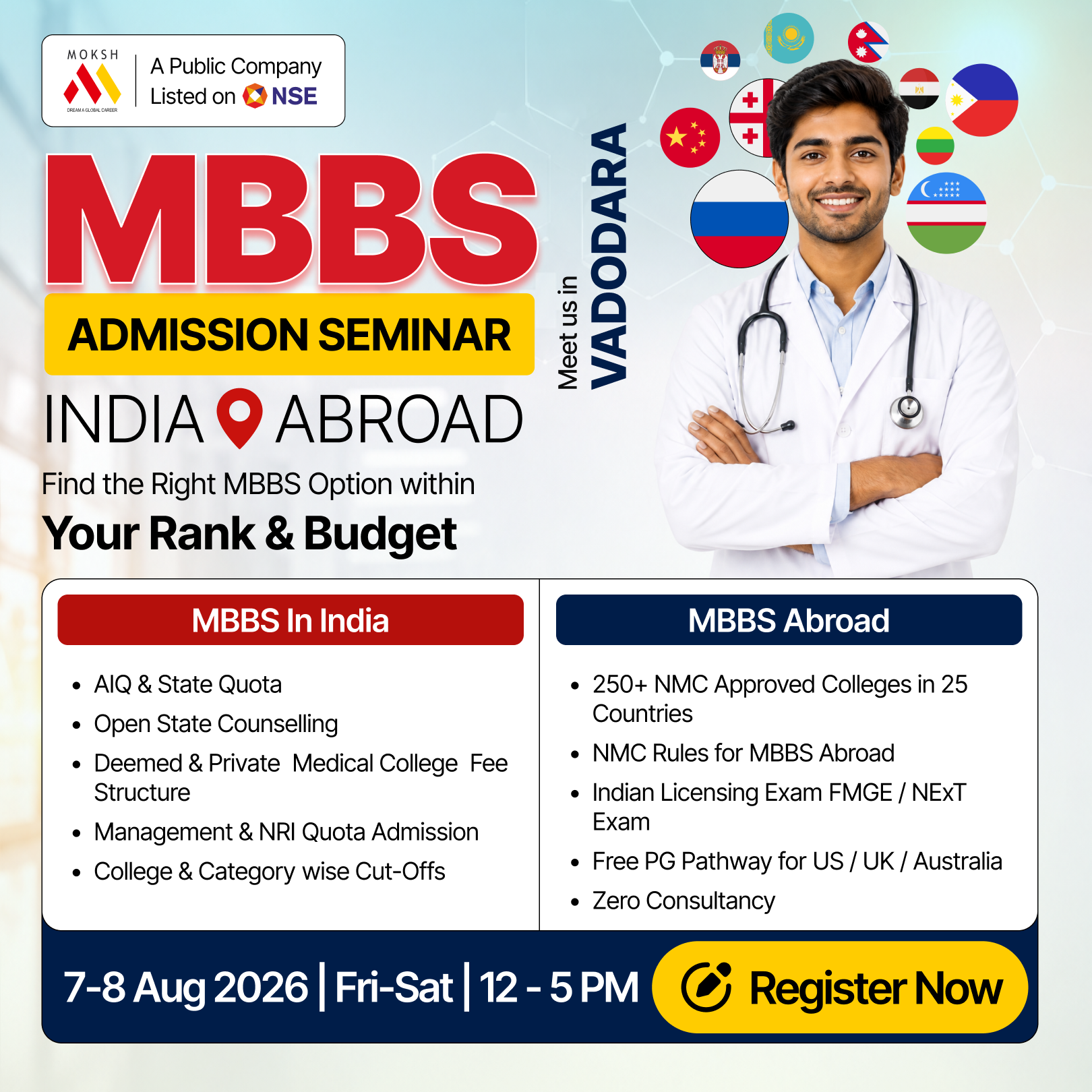 MOKSH Career Planner Facebook ad from Aug 1, 2026