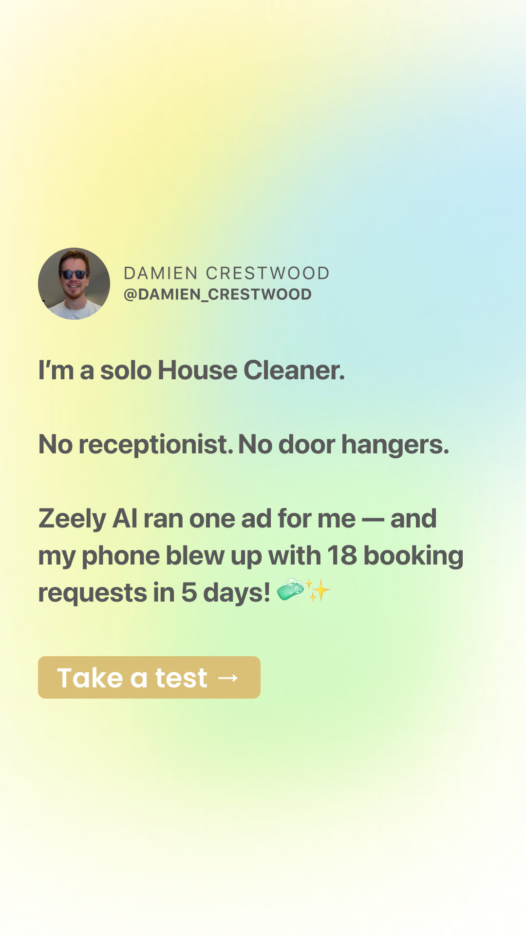 Zeely Facebook ad