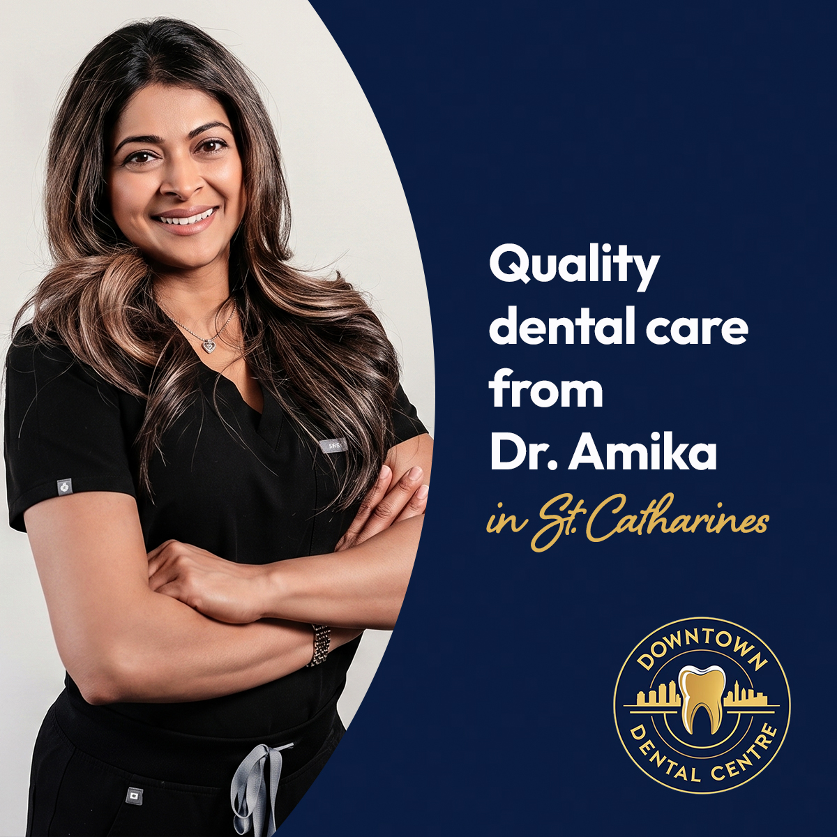 Downtown Dental Centre - St. Catharines Facebook ad: Quality care from an experienced dentist