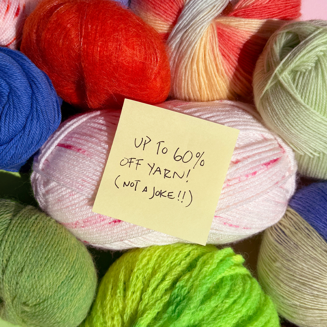 Knit Picks Facebook ad