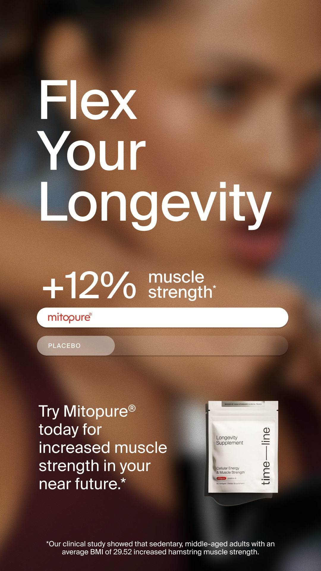 Timeline Longevity Facebook ad