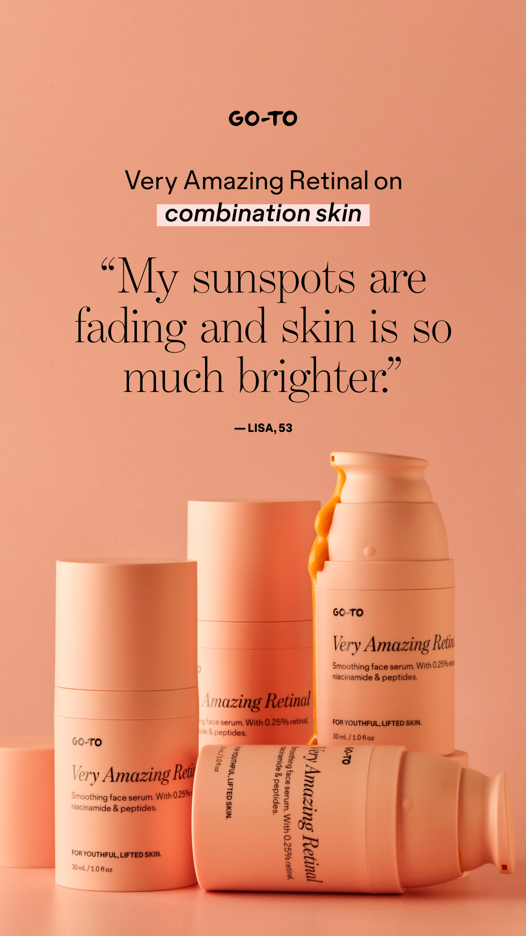 Go-To Skin Care Facebook ad