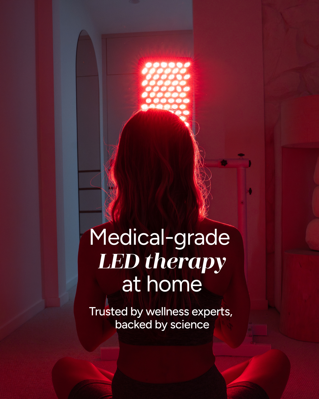 PeakMe Facebook ad: Discover Red Light Therapy.