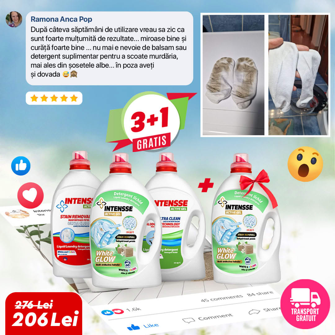Parfum Intensse Facebook ad: Doar ̶2̶7̶6̶ 206 RON