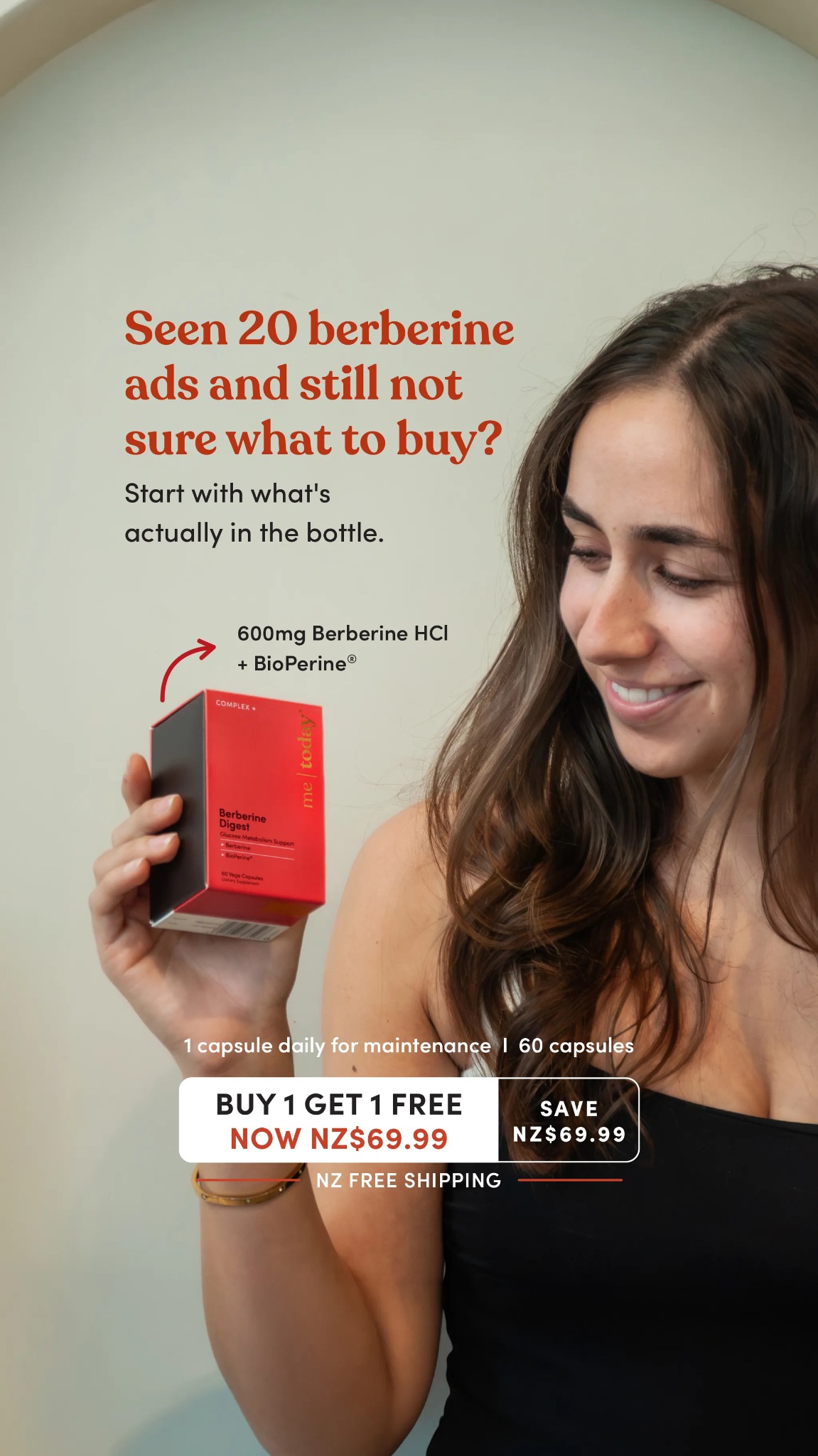 Me Today Facebook ad