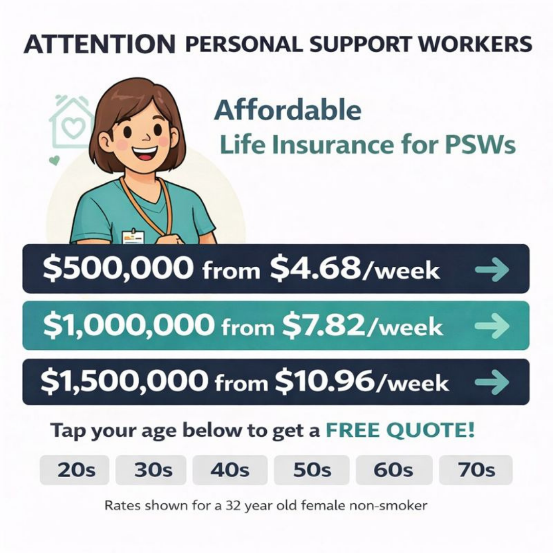 Canadian Life Rates Facebook ad