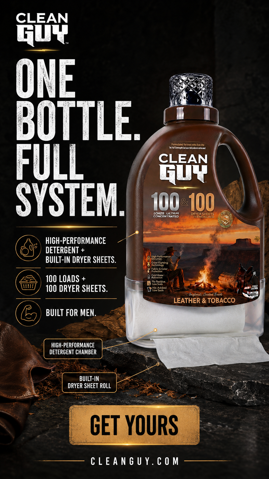 Clean Guy Facebook ad