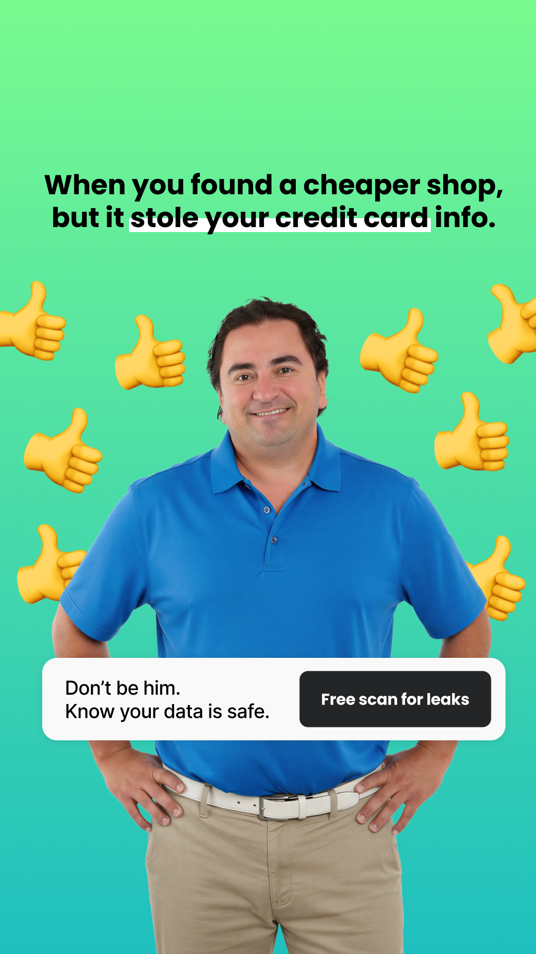 Surfshark Facebook ad