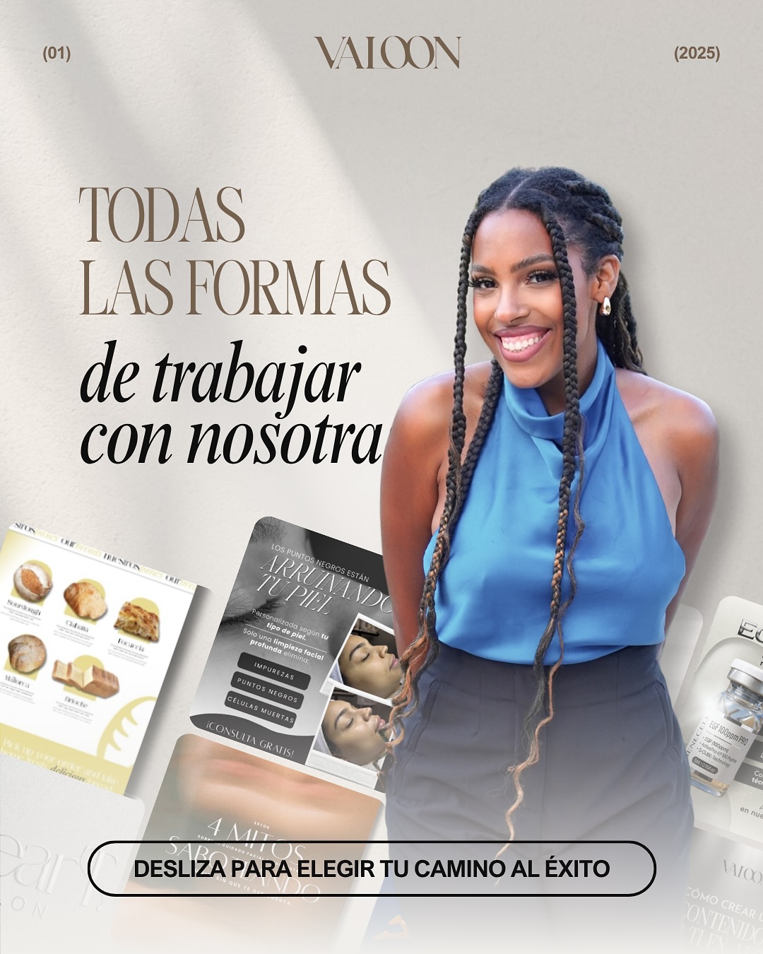 Valoon Branding Facebook ad: ¿Estás lista para atraer clientes y facturar con…