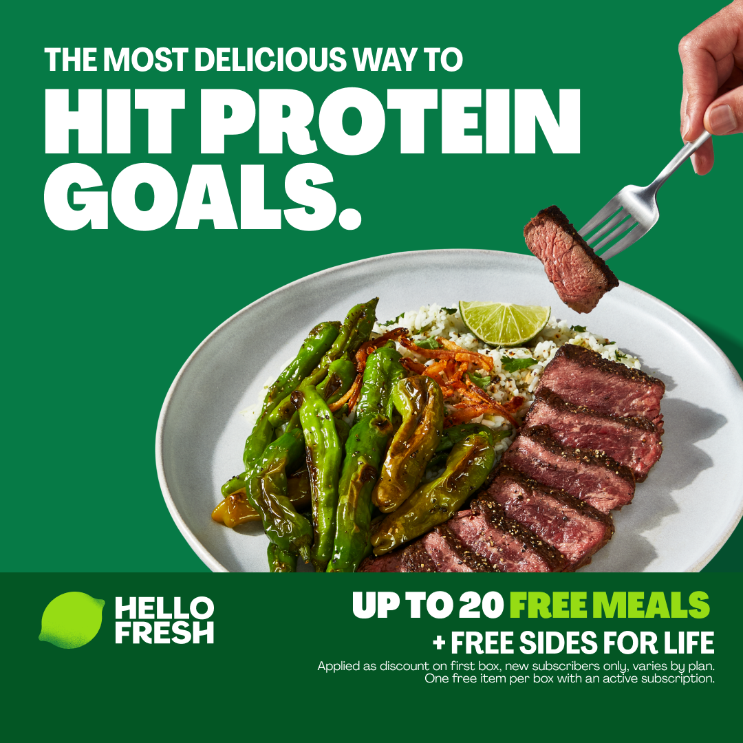 HelloFresh Facebook ad