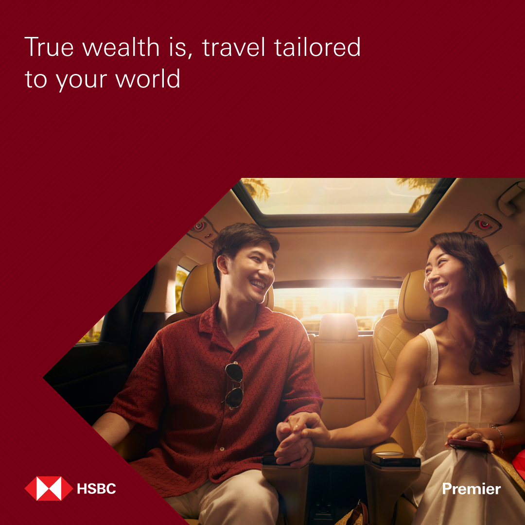 HSBC Facebook ad: Access true wealth with HSBC.